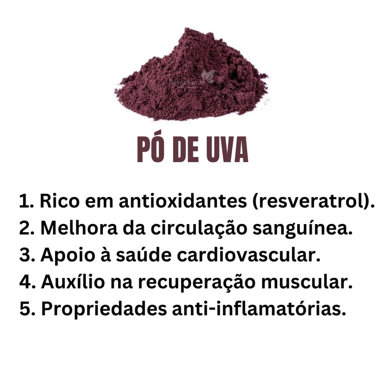 KIT RESISTÊNCIA – Pó de Beterraba + pó de uva – 100% natural